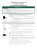 Preview for 2 page of Campania International FT-380 Assembly Instructions