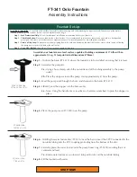 Preview for 2 page of Campania International Oslo FT-341A Assembly Instructions