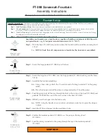 Preview for 2 page of Campania International Savannah FT-388 Assembly Instructions