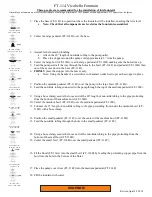 Preview for 2 page of Campania International Vicobello Quick Start Manual