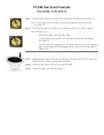 Preview for 3 page of Campania International Zen Oval FT-260 Assembly Instructions