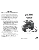 Preview for 1 page of Campbell Hausfeld AF010400 Operating Instructions Manual