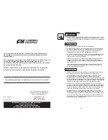 Preview for 14 page of Campbell Hausfeld AF010400 Operating Instructions Manual