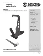 Preview for 3 page of Campbell Hausfeld Air Powered Flooring Nailer / Stapler CHN50300 Operating Instructions And Parts Manual