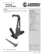 Предварительный просмотр 3 страницы Campbell Hausfeld Air Powered Flooring Nailer / Stapler CHN50300 Operating Instructions And Parts Manual