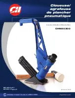 Предварительный просмотр 19 страницы Campbell Hausfeld Air Powered Flooring Nailer / Stapler CHN50300 Operating Instructions And Parts Manual