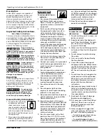 Preview for 2 page of Campbell Hausfeld AL2130 Operating Instructions And Replacement Parts List Manual