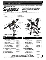 Preview for 6 page of Campbell Hausfeld AL2130 Operating Instructions And Replacement Parts List Manual