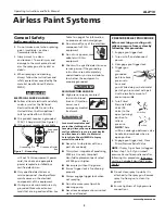 Предварительный просмотр 3 страницы Campbell Hausfeld AL2710 Operating Instructions And Parts Manual