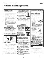 Preview for 3 page of Campbell Hausfeld AL2710 Operating Instructions And Parts Manual