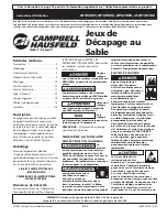 Preview for 9 page of Campbell Hausfeld AT121002 Operating Instructions Manual