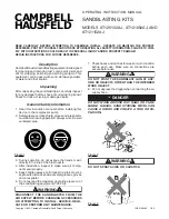 Campbell Hausfeld AT125102AJ Operating Instructions Manual preview