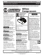 Preview for 1 page of Campbell Hausfeld Attach it to this  or file it for safekeeping.... Operating Instructions And Parts Manual