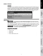 Preview for 3 page of Campbell Hausfeld CE5002 Operating Instructions And Parts Manual