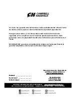 Предварительный просмотр 46 страницы Campbell Hausfeld CE5002 Operating Instructions And Parts Manual