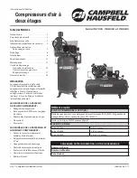 Preview for 21 page of Campbell Hausfeld CE8000 Series Operating Instructions Manual