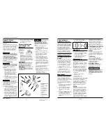 Preview for 2 page of Campbell Hausfeld CFL Series Operating Instructions And Parts Manual
