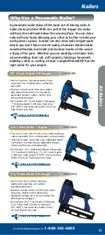 Предварительный просмотр 2 страницы Campbell Hausfeld CHN10199 Catalogue