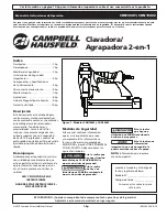 Предварительный просмотр 21 страницы Campbell Hausfeld CHN10401 Operating Instructions Manual