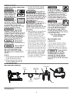 Preview for 4 page of Campbell Hausfeld CHN10450 Operating Instructions Manual
