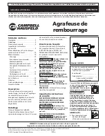 Preview for 9 page of Campbell Hausfeld CHN10610 Operating Instructions Manual