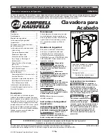 Preview for 17 page of Campbell Hausfeld CHN20102 Operating Instructions Manual