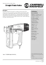 Preview for 3 page of Campbell Hausfeld CHN70500 Operating Instructions And Parts Manual