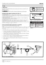 Preview for 10 page of Campbell Hausfeld CHN70600 Operating Instructions And Parts Manual