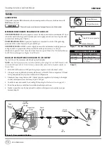 Предварительный просмотр 10 страницы Campbell Hausfeld CHN70800 Operating Instructions And Parts Manual