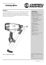 Preview for 3 page of Campbell Hausfeld CHN70899 Operating Instructions And Parts Manual