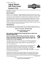 Campbell Hausfeld CL0060 Operating Instructions Manual предпросмотр