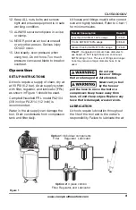 Preview for 3 page of Campbell Hausfeld CL154000AV Operating Instructions Manual