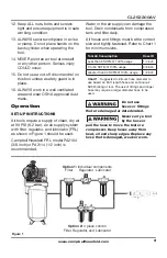Preview for 3 page of Campbell Hausfeld Cl252200AV Operating Instructions Manual