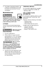 Preview for 5 page of Campbell Hausfeld Cl252200AV Operating Instructions Manual