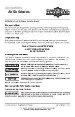 Campbell Hausfeld CL254100AV Operating Instructions Manual preview