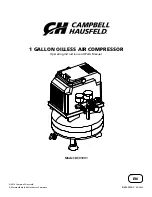 Campbell Hausfeld DC01001 Operating Instructions And Parts Manual предпросмотр