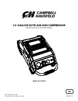 Предварительный просмотр 1 страницы Campbell Hausfeld DC010500 Operating Instructions And Parts Manual