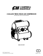 Предварительный просмотр 1 страницы Campbell Hausfeld DC02001 Operating Instructions And Parts Manual