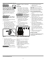 Предварительный просмотр 6 страницы Campbell Hausfeld DC0801 Operating Instructions And Parts Manual