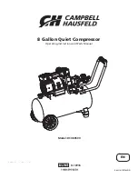 Preview for 1 page of Campbell Hausfeld DC080500 Operating Instructions And Parts Manual