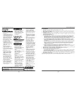 Предварительный просмотр 13 страницы Campbell Hausfeld DG111800CD Operating Instructions And Parts Manual