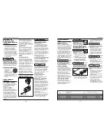 Предварительный просмотр 13 страницы Campbell Hausfeld DG141900CD Operating Instructions And Parts Manual