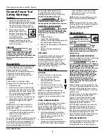 Preview for 4 page of Campbell Hausfeld DG190600CK S Operating Instructions And Parts Manual