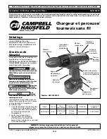 Предварительный просмотр 11 страницы Campbell Hausfeld DG201800CD Operating Instructions And Parts List Manual