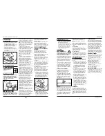 Preview for 5 page of Campbell Hausfeld DG411200CK Operating Instructions And Parts Manual