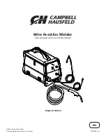 Preview for 1 page of Campbell Hausfeld DW3130 Operating Instructions And Parts Manual