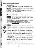 Preview for 4 page of Campbell Hausfeld DW3130 Operating Instructions And Parts Manual