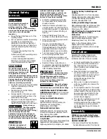 Preview for 3 page of Campbell Hausfeld FARMHAND 125 Operating Instructions And Parts Manual
