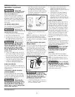 Preview for 2 page of Campbell Hausfeld FHT504 Operating Instructions Manual