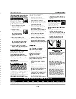Preview for 19 page of Campbell Hausfeld FP2000 Operating Instructions Manual